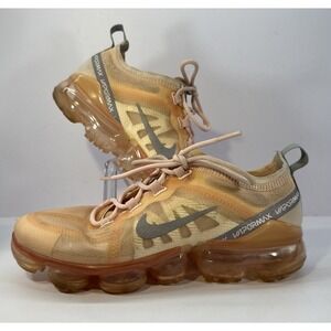 Nike Air ✨Vapormax ✨2019 ✨Peach & Silver ✨Shoes ✨CQ9703-600